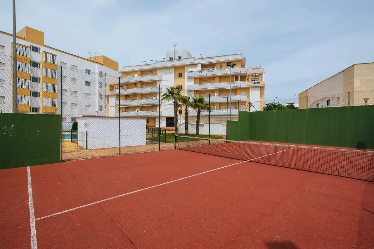 Apartment Playa Del Cantil, 3 Bedrooms And 2 Free Parking Isla Cristina Spain